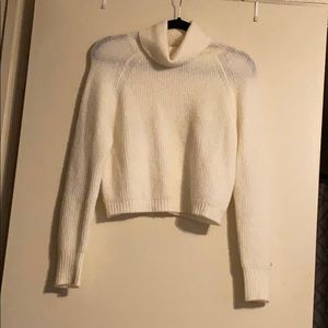 Cute turtleneck crop sweater